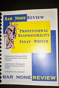 Bar None Review Professional Responsibility Essay Writer (Lisa Duncanson, J.D.)