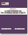 Bar Secrets: An Essay Approach to the California-Specific Subjects (Saccuzzo)