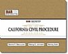 Bar Secrets: California Civil Procedure (Saccuzzo & Johnson)