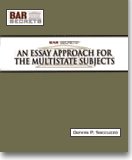 Bar Secrets: An Essay Approach For The Multistate Subjects MBE (Saccuzzo)