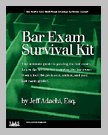Adachi Bar Exam Survival Kit (Concise Bar oriented outlines for most Bar Subjects)