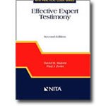 Effective Expert Testimony (Malone & Zwier) NITA Paperback