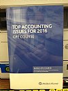 Top Accounting Issues for 2016 CPE Course Wolters Kluwer CCH Paperback