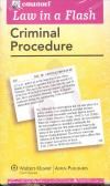 Law In A Flash Criminal Procedure Flashcards