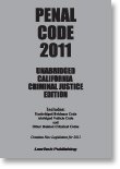 California Penal Code Unabridged 2012 Paperback (Law Tech Publishing)