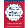 Merriam-Webster's Collegiate Dictionary 11th. Edition Hardcover