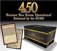 Former Bar Exam Questions Released by the NCBE Flashcards (Used with Passing The Bar Board Game)