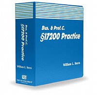Rutter Business and Professions Code 17200 Practice Guide