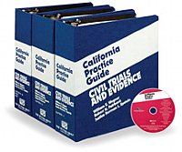 Rutter's California Civil Trials and Evidence (Wegner, Fairbank, Epstein & Chernow)  Print Version Only