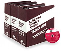 Rutter's California Family Law Pactice Guide (Hogoboom & King)  Print Version Only