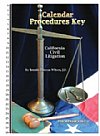 California Calendar Procedures Key 2011. (Superior Court Civil Litigation) Thomas J.D." 