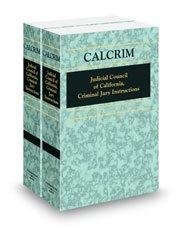 Judicial Council of California Criminal Jury Instructions Spring 2016 California Jury Instructions Criminal (CALCRIM) 2 Volume Paperback Thomson Reuters