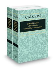 Judicial Council of California Criminal Jury Instructions Spring 2016 California Jury Instructions Criminal (CALCRIM) 2 Volume Paperback Thomson Reuters