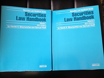Securities Law Handbook 2014 Ed Securities Law Handbook