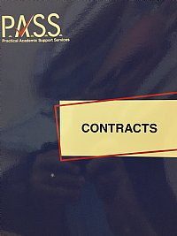 Contracts (PASS) Practical Academic Support Services 